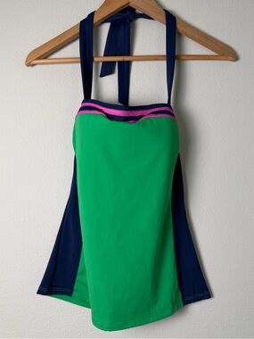 Boden Santorini Tankini Top Size 8 Non Wired Padded Support Halter